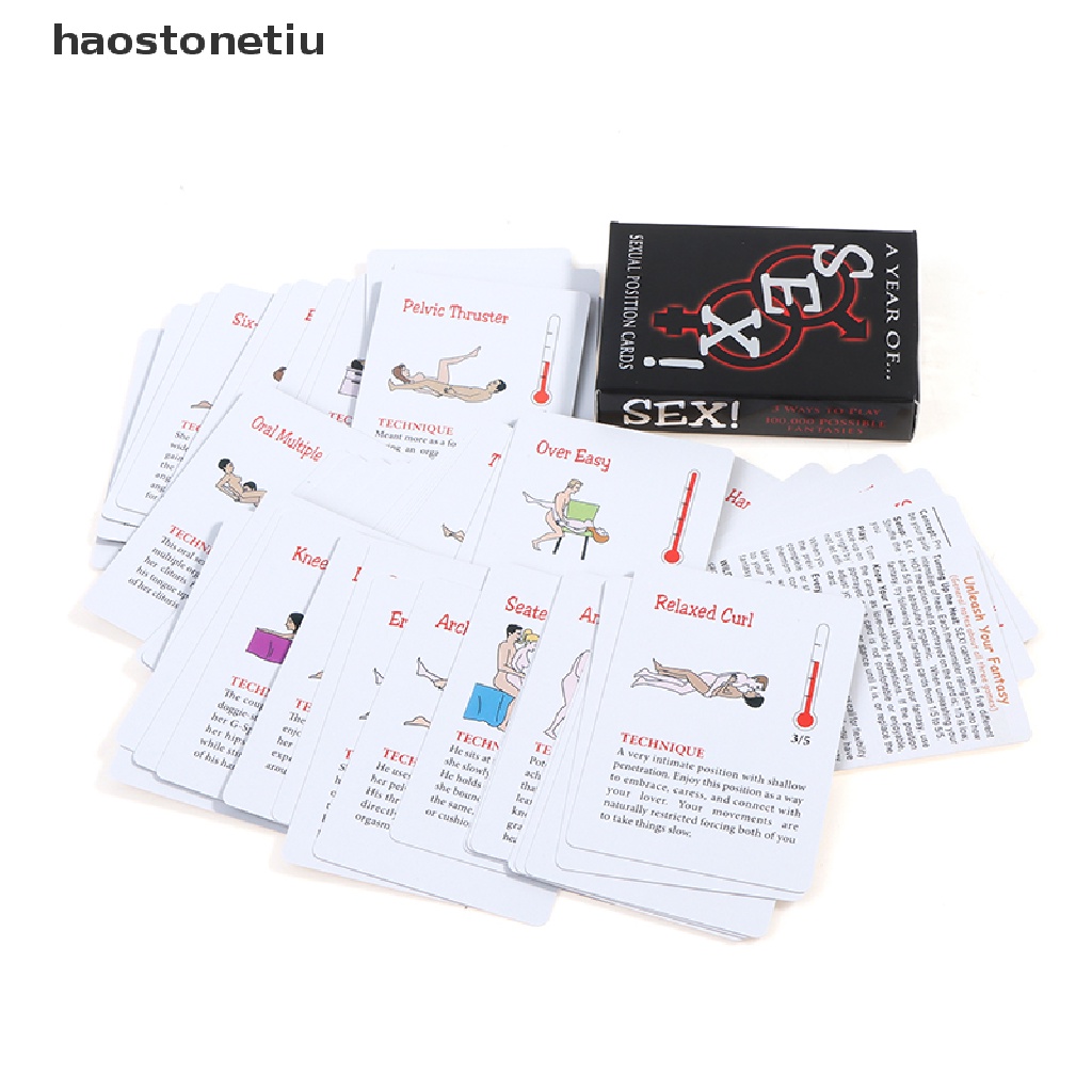 Bộ 108 thẻ chơi game BEDROOM COMMANDS vui nhộn cho phòng ngủ/phòng khách