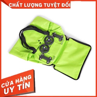[XẢ KHO+FREE SHIP] Túi xách đi chợ có bánh xe