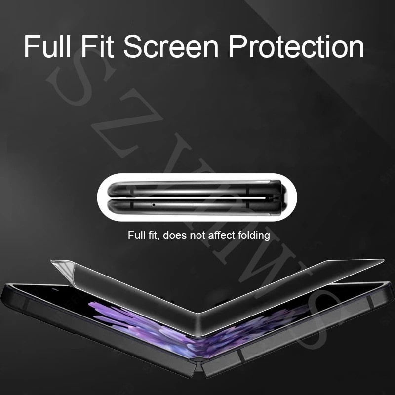 Phim Dán Hydrogel Trong Suốt Bảo Vệ Màn Hình Điện Thoại Samsung Galaxy Z Flip 5 4 3 Samsung Galaxy Z Flip 3 4 5