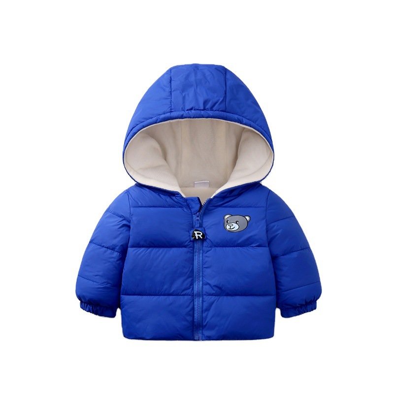 Áo Phao Gấu Lót Lông BÉ TRAI / BÉ GÁI FORM LỚN 8-18kg-QATE 146