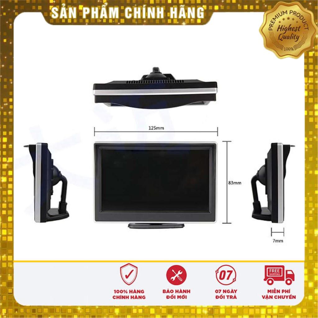 HCM_Màn hình taplo 5 inchs cho xe ô tô loại full HD - có 2 cổng AV