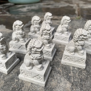 Tượng sư tử mini tiểu cảnh