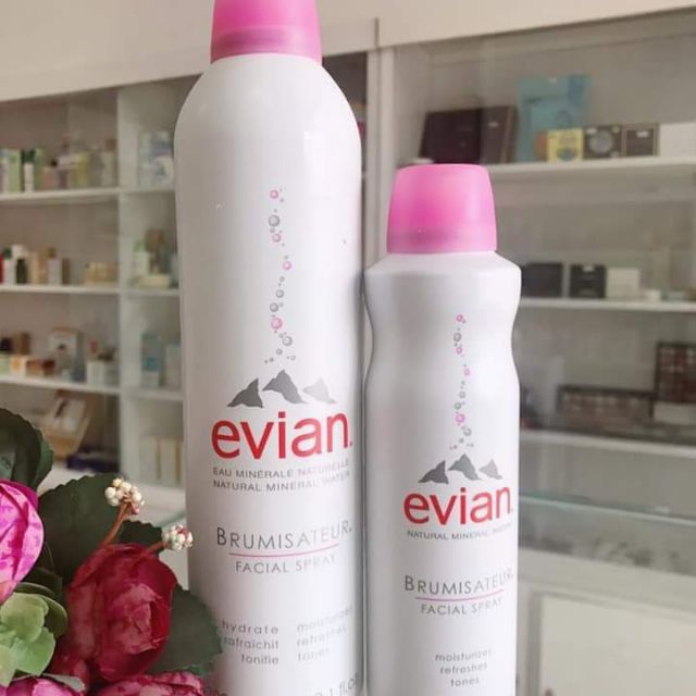 Xịt khoáng Evian 400ml