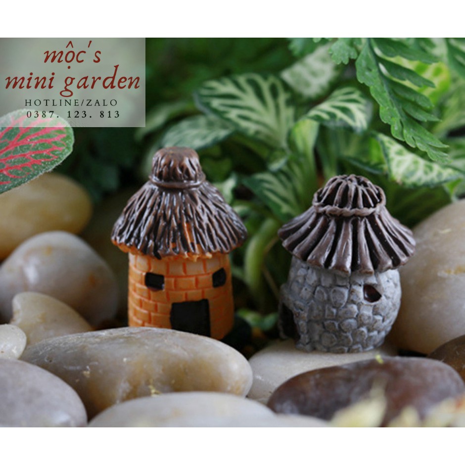 Nhà Rơm Nông Dân | Phụ Kiện Tiểu Cảnh | NH215 || Mocminigarden