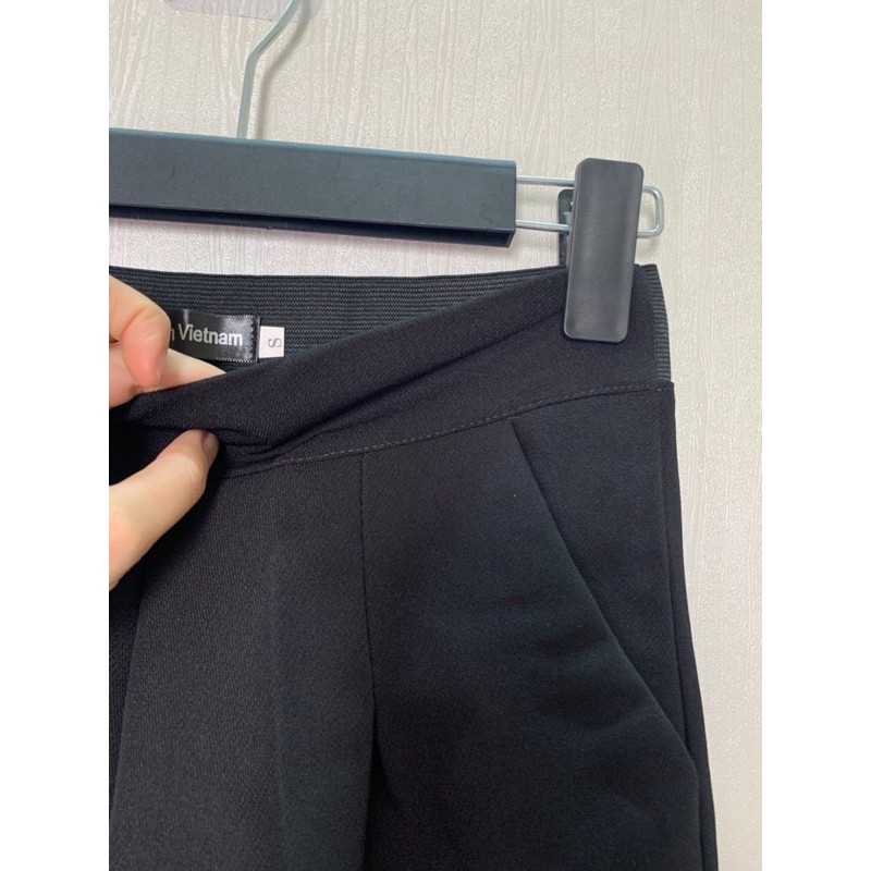 QUẦN BAGGY NỮ CÔNG SỞ CẠP CAO - LƯNG CAO - KHOÁ SƯỜN CHẤT TUYẾT MƯA MỀM MẠI - CỰC XINH