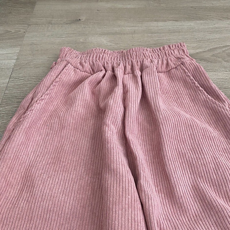 Quần Ống Rộng Nhung Gân Nữ MAGIC Phong Cách Hàn Quốc Ullzang | BigBuy360 - bigbuy360.vn