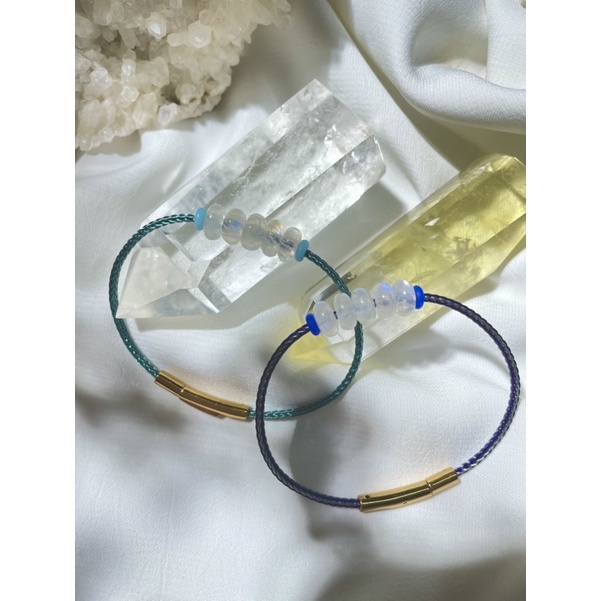 Vòng tay Đồng điếu Moonstone VIP 8mm