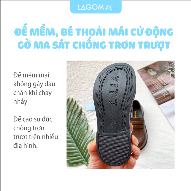 [CỰC CHẤT] Giày Lười Bé Trai 1-3-5 Tuổi | Giày Cho Bé Trai, Mềm &amp; Nhẹ | Mẫu mới 2020 | GL003