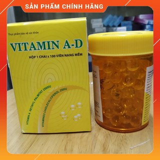 Vitamin A-D lọ 100 viên