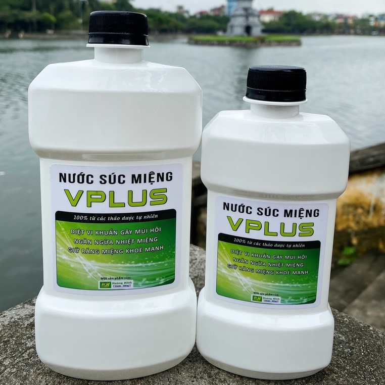 Nước Súc Miệng VPLUS 300ml - Ngăn ngừa hôi miệng, nhiệt miệng, viêm răng lợi