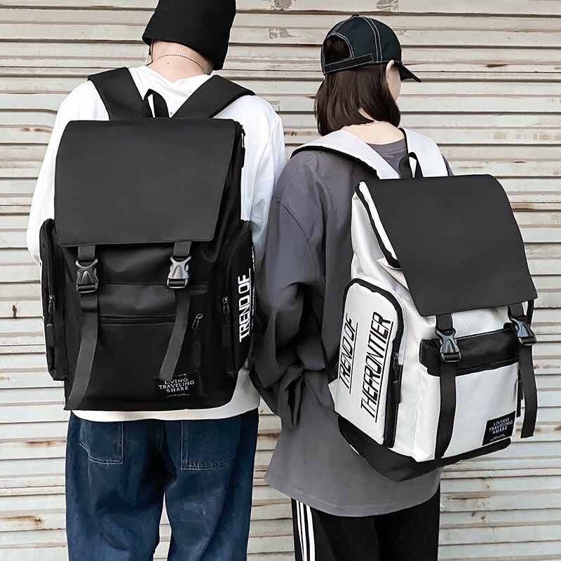 Balo Laptop Thời Trang Backpack Vải Chống Thấm Cao Cấp 2810 Clothes Shop - Balo Laptop Đi Học Đi Chơi Ulzzang Unisex