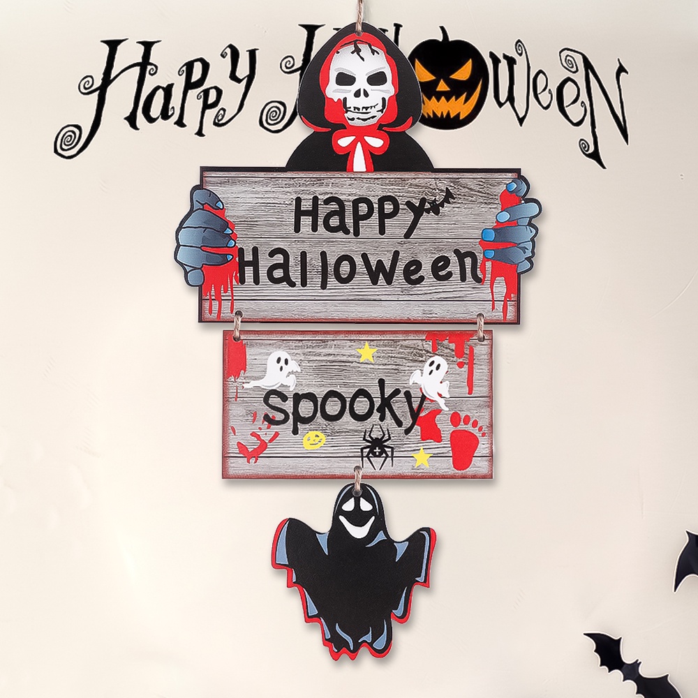 Biển Hiệu Treo Cửa Trang Trí Halloween