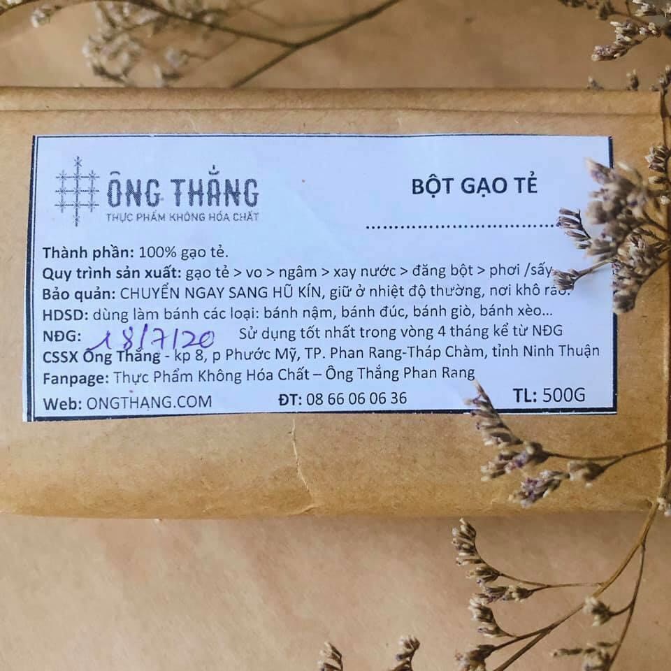 BỘT GẠO TẺ (XAY NƯỚC) ÔNG THẮNG