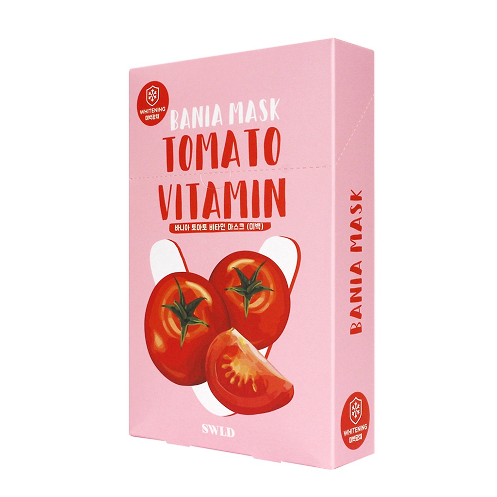 Mặt nạ dưỡng da chiết xuất cà chua SWLD BANIA TOMATO VITAMIN MASK