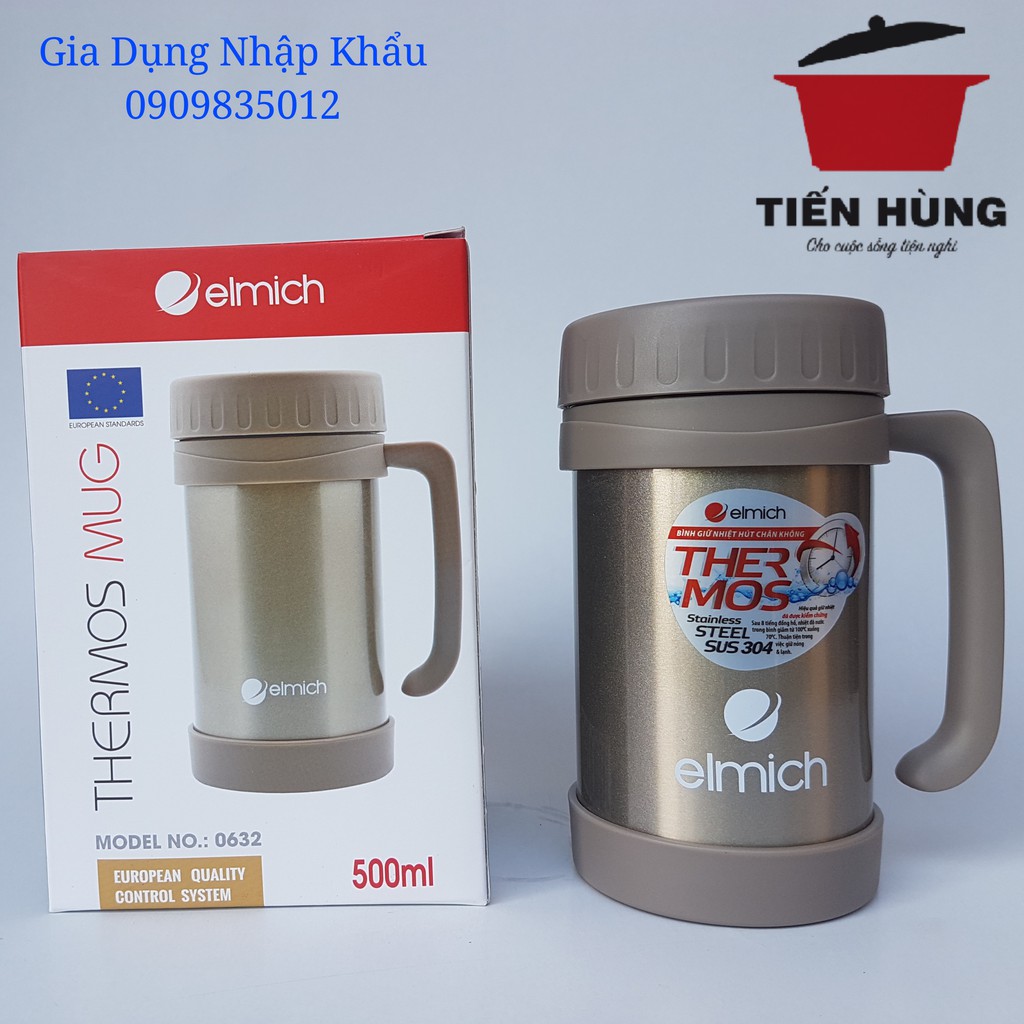 2240632 Phích giữ nhiệt ELMICH Inox 304 500ml EL0632