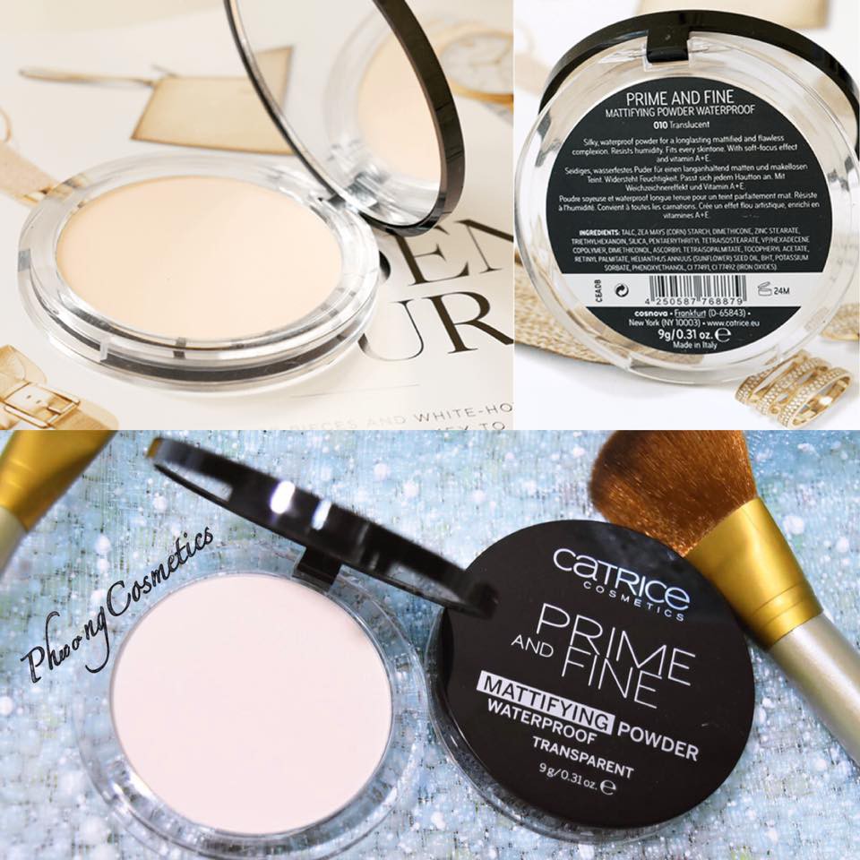 💎💎PHẤN PHỦ NÉN CATRICE WATERPROOF MATTIFYING POWDER HÀNG CHUẨN AUTH