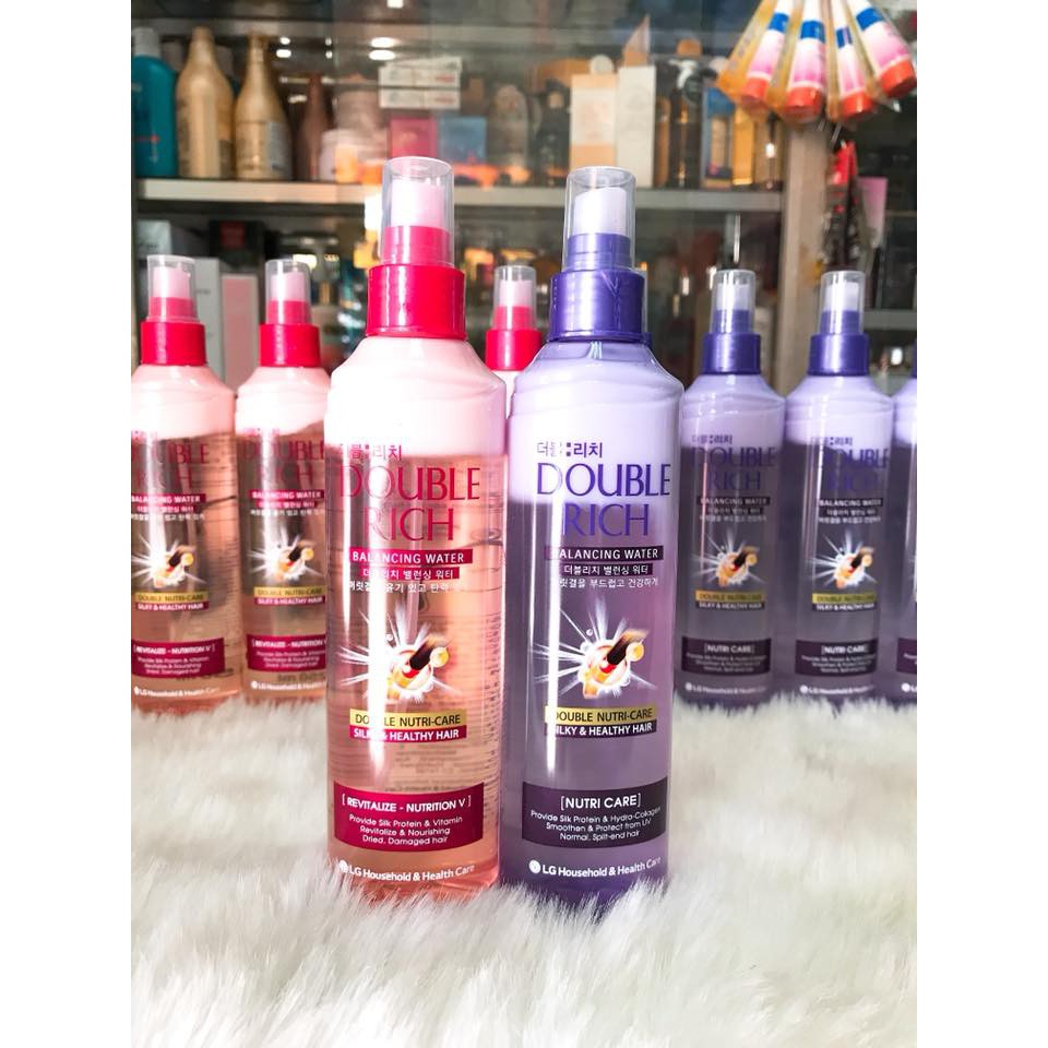 (250ml) Nước Xịt Dưỡng Tóc Double Rich Chính Hãng Cty