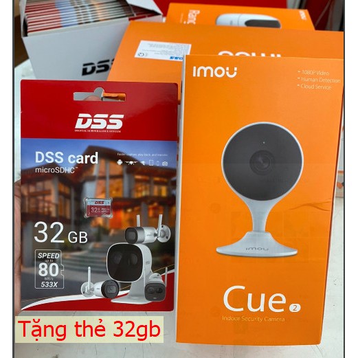 Camera Cue Imou 2.0Mp quan sát từ xa - tặng thẻ 32gb