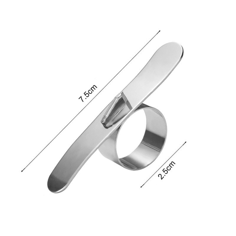 1 Dụng Cụ Gọt Vỏ Cam Chanh Bằng Thép Không Gỉ