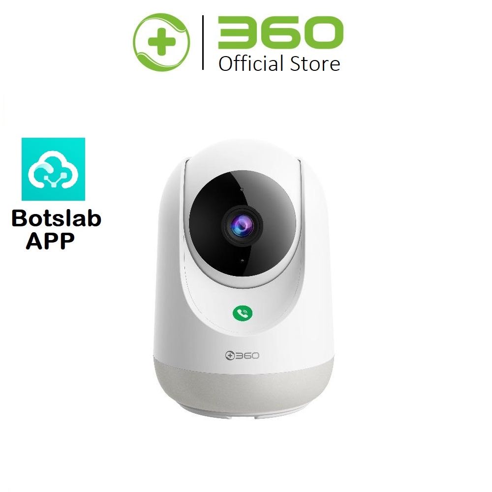 Camera quan sát Qihoo 360 P4 Pro 2K 1296P, Xoay 360 độ, H264+ Smart AI App Botslab - Bảo hành 12 tháng