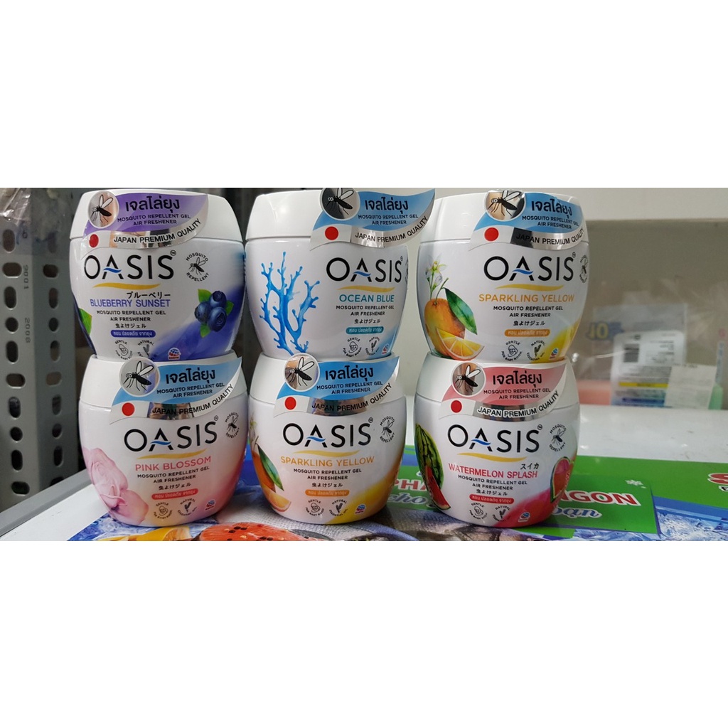 Sáp Thơm Phòng Đuổi Muỗi Oasis-Chuẩn Thái Lan 180g