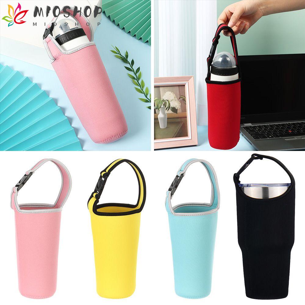 MIOSHOP 30oz Cup Sleeve Accessories Anti-Hot Tote Bag Cup Pouch Carrier Water Bottle Bag