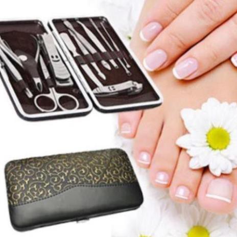 Bộ kìm làm móng đa năng 12 món cao cấp loại lớn - bộ sản phẩm chăm sóc móng cao cấp đa năng 12 in 1