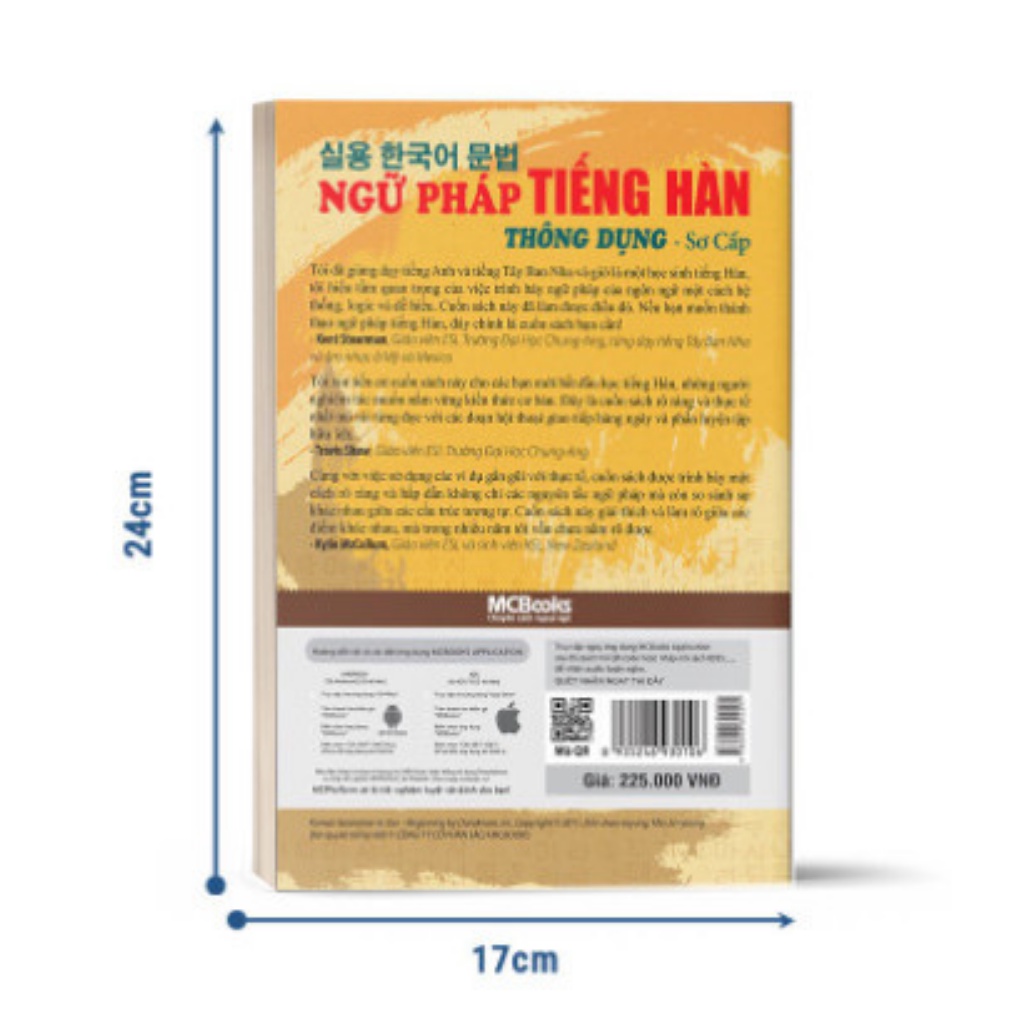 Sách - Ngữ Pháp Tiếng Hàn Thông Dụng