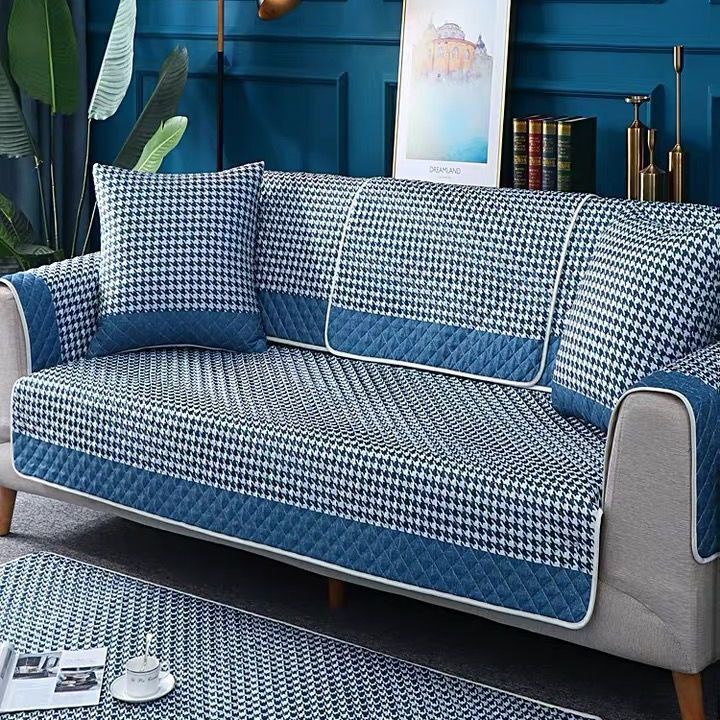 Vỏ Bọc Ghế Sofa 1/2/3/4/ Chỗ Tựa Tay Vịn/L Chống Trượt Bằng Vải Cotton In Họa Tiết Dễ Thương Tiện Dụng