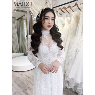 Áo dài hỏi cưới 6 tà dạ hội đẹp