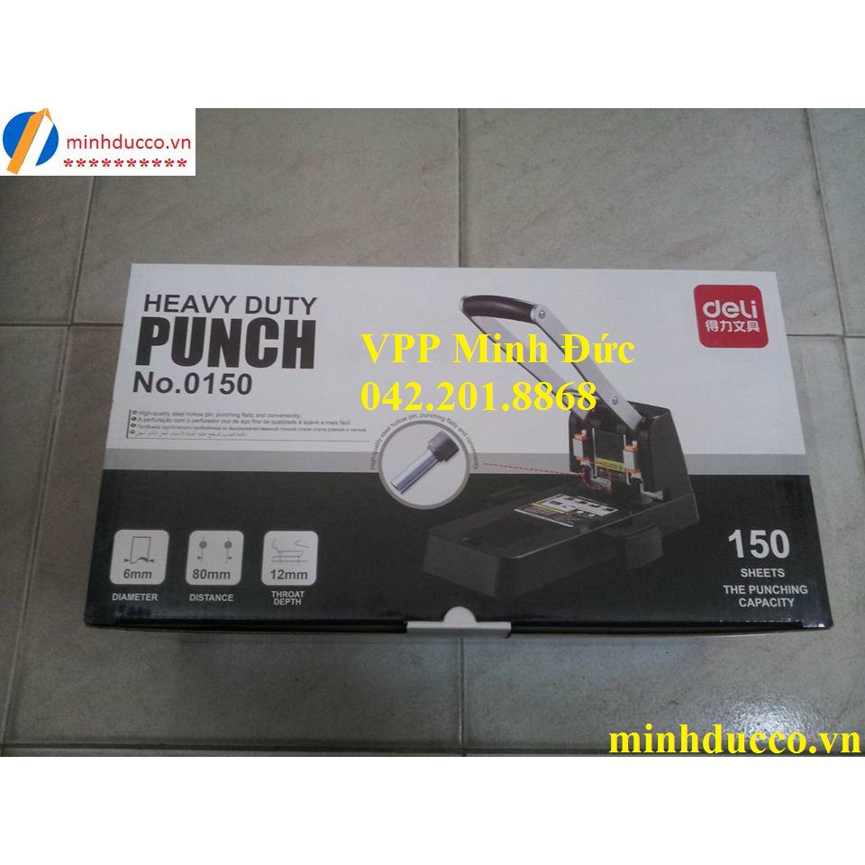 Đục lỗ Deli 0150 150 tờ