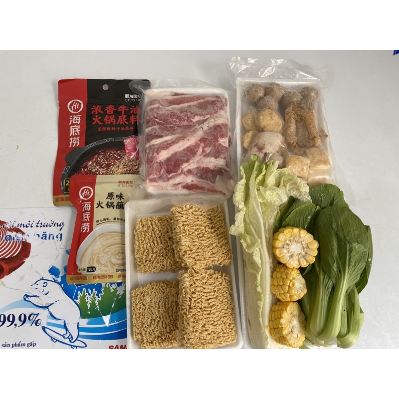 Lẩu Haidilao tại nhà 2-3 người dùng