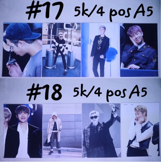 (Có sẵn) Sale poster A5 RM BTS