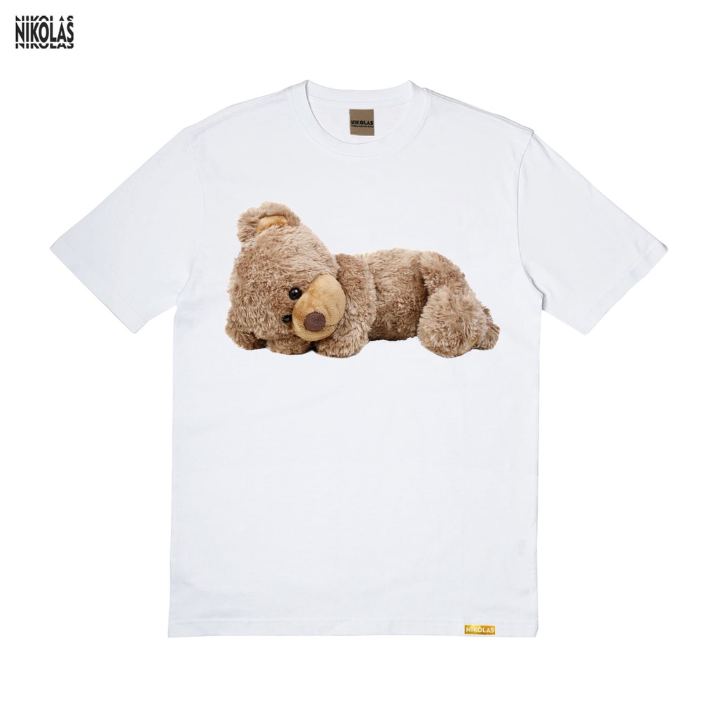 Áo thun phông Unisex Nikolas 100% Cotton Sweet Bear 2022