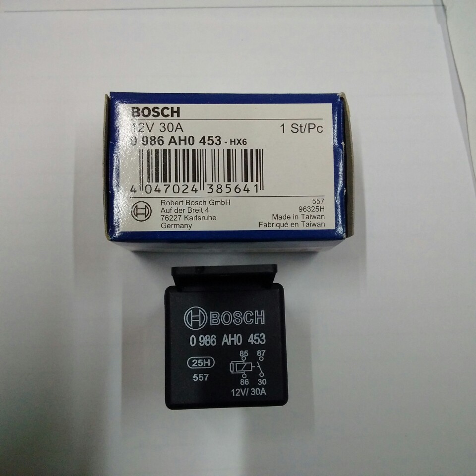 Rơ le Bosch 4 chân - 5 chân to 12V 30A