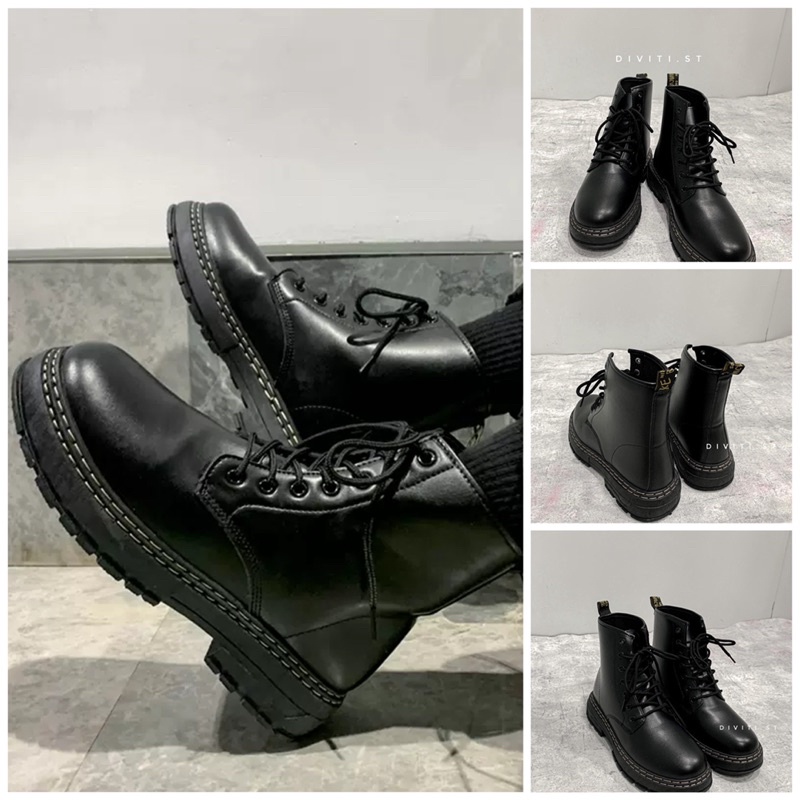 [size nam] Giày boot dr marten 9801 cổ cao da đẹp | BigBuy360 - bigbuy360.vn