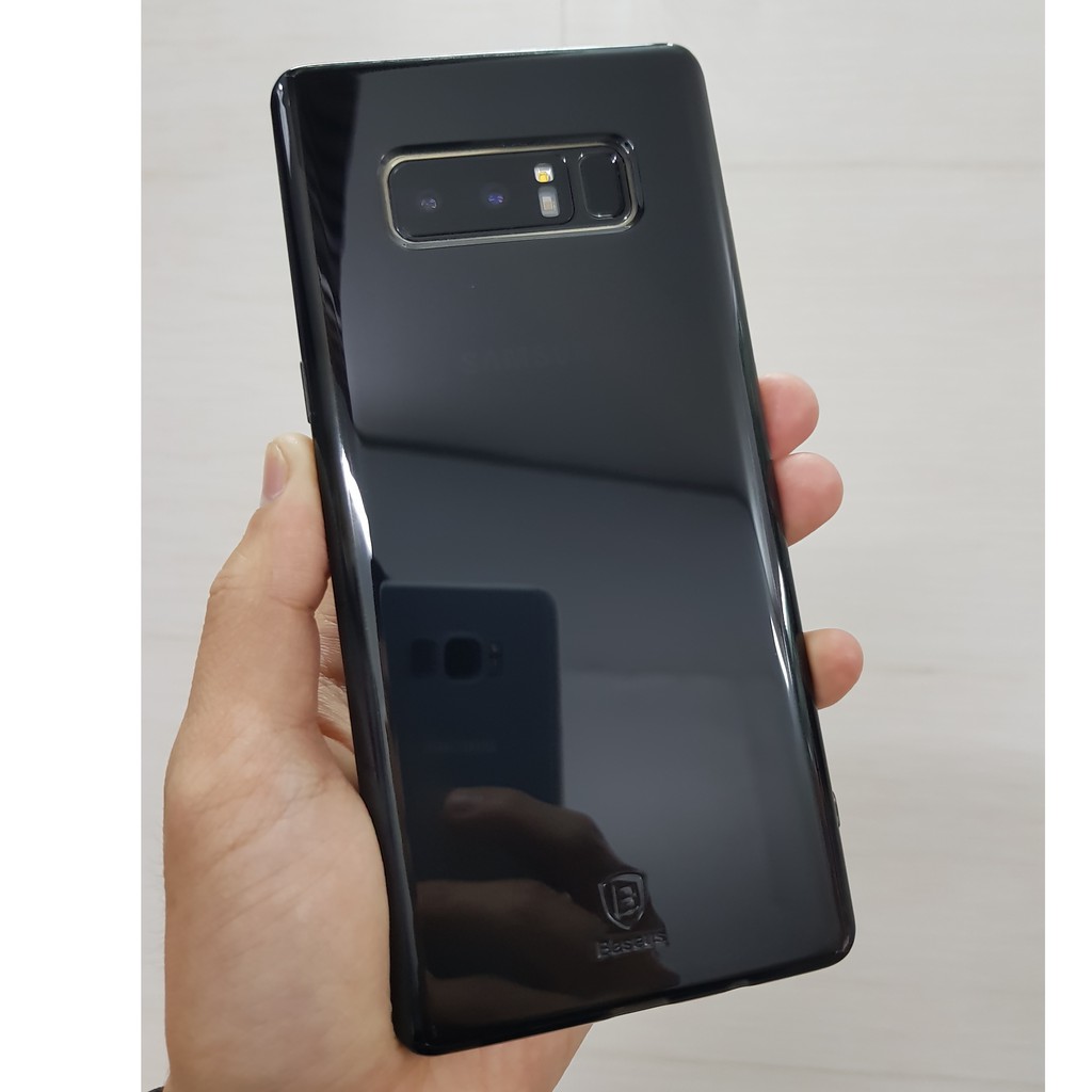 Ốp dẻo đen mờ Baseus Note 8