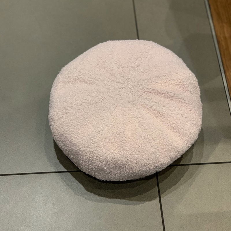 Mũ Beret Lông Nhung Màu Sắc Retro Phong Cách Hàn Quốc Cho Nữ