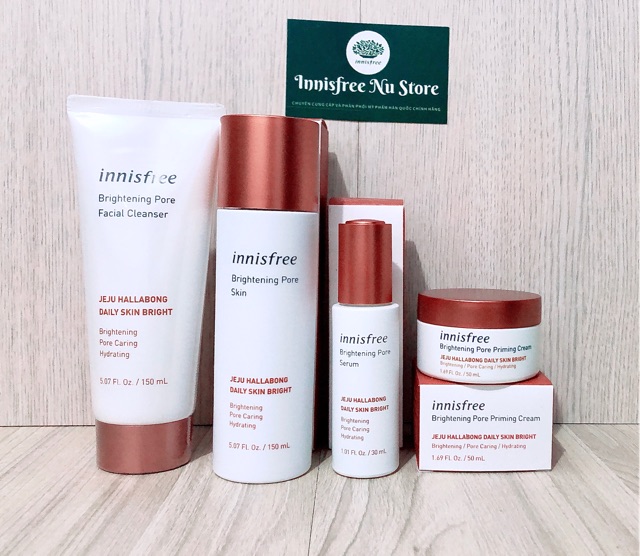 { Chính Hãng} Serum trắng da, se khít LCL Từ Quýt Innisfree Brightening Pore Serum ( PHIÊN BẢN 2020).