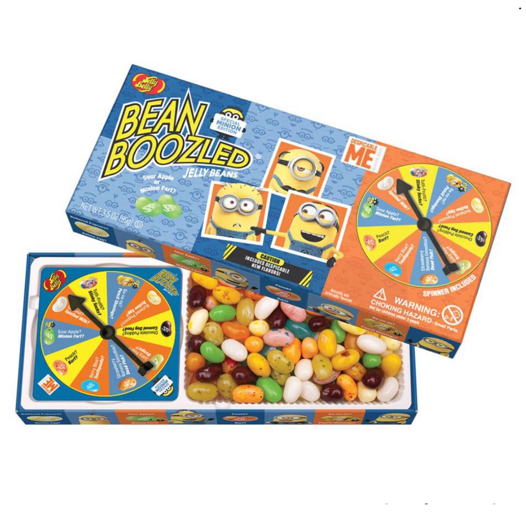 Kẹo Thối Hộp 100g Minion Bean Boozled Harri Potter kẹo thúi đình đám mùa 50