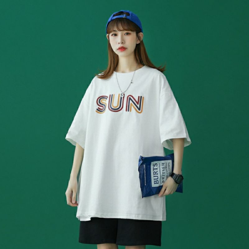 Áo thun tay lỡ nam nữ , áo phông form rộng chất cotton mát mịn thấm hút mồ hôi in hình AD | BigBuy360 - bigbuy360.vn