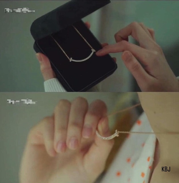 Dây chuyền nụ cười Itaewon