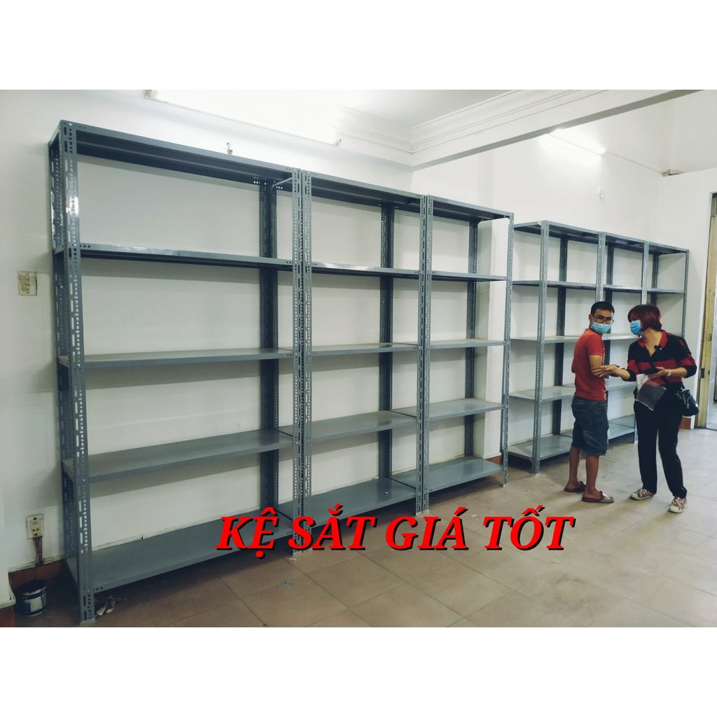 (1m x 40) Kệ sắt đa năng lắp ráp 3 tầng, 4 tầng ( Dài 1m x Rộng 40 x Cao 1,2m )