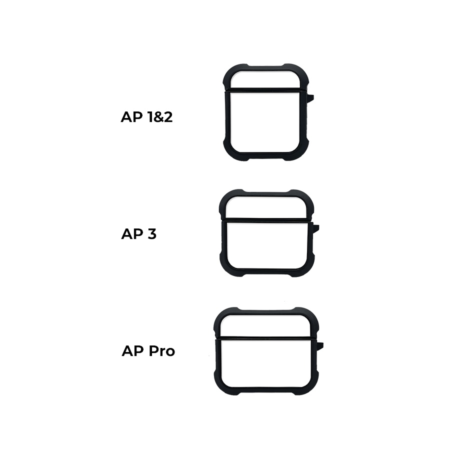 Combo Ốp lưng iPhone và Case AirPods Chống sốc Unique Case CB509