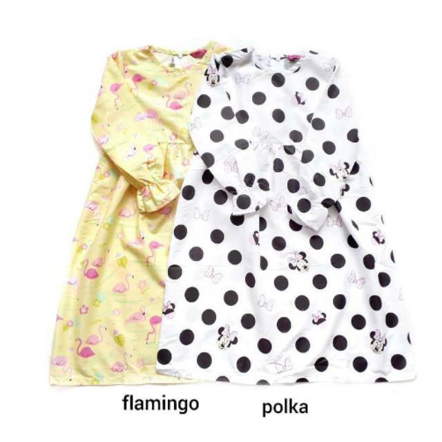 Đầm Cotton Dài In Họa Tiết Ngựa Pony Dễ Thương Cho Bé Gái Đạo Hồi