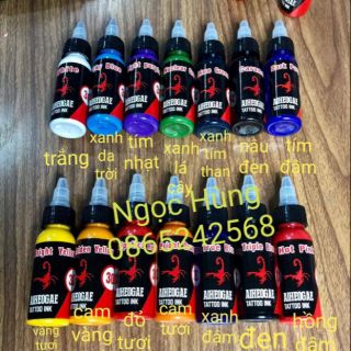 Mực tattoo phun xăm
