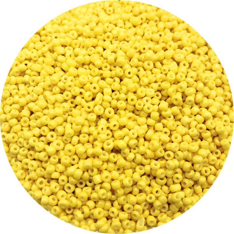 Túi 1000 Hạt Cườm Xỏ Lỗ 2mm Dùng Để Làm Đồ Trang Sức Thủ Công