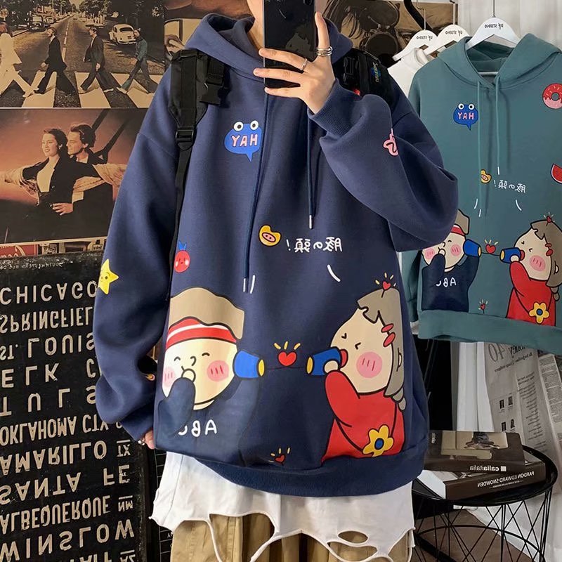 Áo hoodie tay dài kiểu dáng thể thao năng động cho nam giới | BigBuy360 - bigbuy360.vn