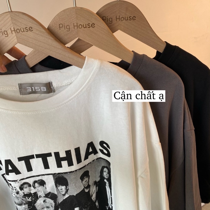 Áo phông nữ MATTHIAS 3158 chất dày form to ( Ảnh thật )