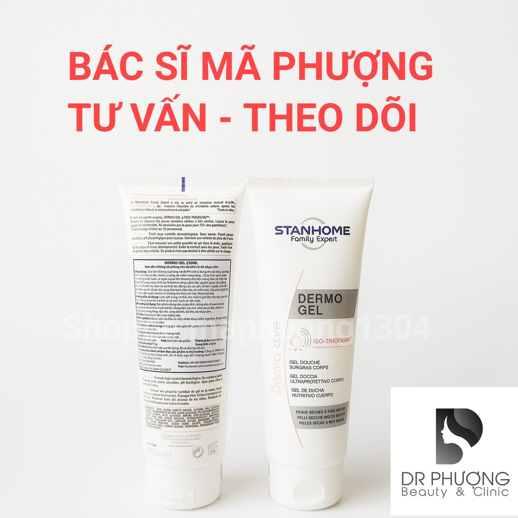 Sữa Tắm Stanhome Dermo Gel 250ml